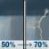 Friday: A chance of rain showers between 7am and 1pm, then showers and thunderstorms likely. Mostly cloudy, with a high near 67. Friday: Showers And Thunderstorms Likely