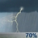 This Afternoon: Showers and thunderstorms likely before 3pm, then a chance of showers and thunderstorms between 3pm and 5pm, then showers and thunderstorms likely. Mostly cloudy, with a high near 72. Southwest wind 15 to 20 mph, with gusts as high as 30 mph. Chance of precipitation is 70%. New rainfall amounts between a quarter and half of an inch possible. This Afternoon: Showers And Thunderstorms Likely